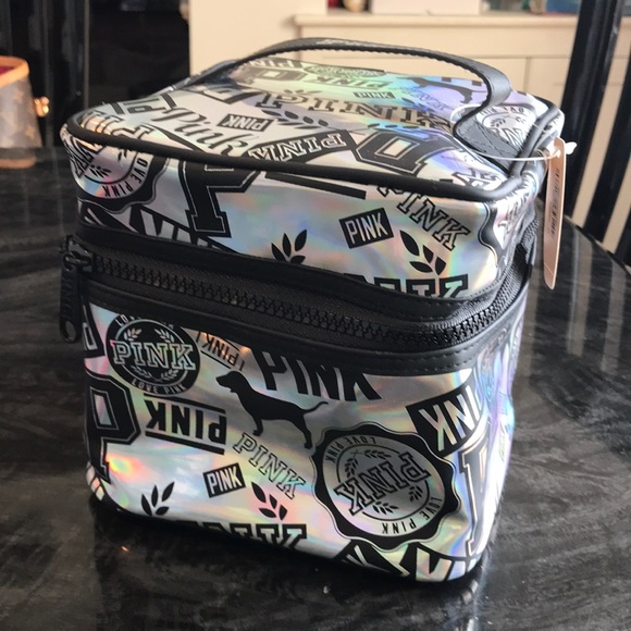 PINK Victoria's Secret Accessories - BNWT VS PINK SMALL TRAIN CASE